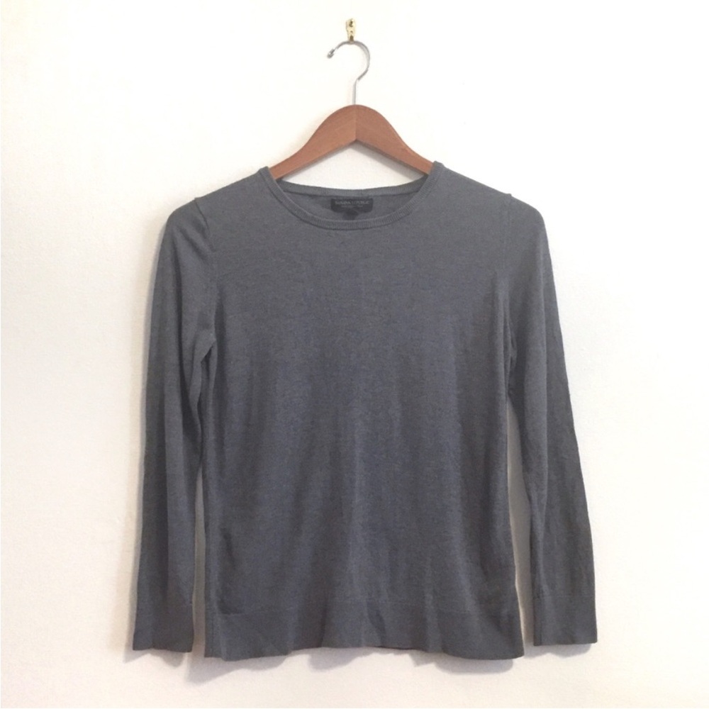 Banana republic cashmere silk pullover